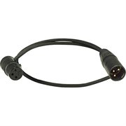 AMBIENT Adapter cable 3.5mm (1 / 8")-90° TRS to XLR5M, unbalanced