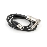 LECTRO INSTRMNT CABLE, FOR STANDARD PICKUPS, 1 / 4" to TA5F, RT. ANGLE